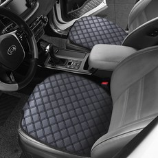 지엠지모터스 차량용 1인 가죽 방석, 올블랙, 2개 자동차용품/인테리어 반품 최저가 21,900원