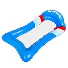 써니워터 메가 라운지 해먹 튜브 143cm, 블루, 1개 완구/취미/물놀이/계절완구 반품 최저가 16,440원