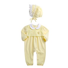 그린베베 봄가을 귀욤하트 우주복 + 모자 세트 출산/유아동/유아동패션 반품 최저가 21,480원