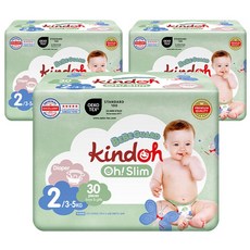 킨도 프리미엄 오슬림 베베가드 밴드형 기저귀 소형 유아용, 2단계, 90매 생활용품/일회용기저귀 반품 최저가 41,550원