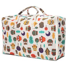 하늬통상 패브릭 이불정리함, 부엉이, 중형(52 x 32 x 18 cm), 1개 undefined/undefined 반품 최저가 4,560원