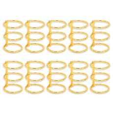 코히모 다꾸 메탈 바인더링 3공 25mm 4W139, 골드, 10개 문구/오피스/다이어리/플래너 반품 최저가 9,150원