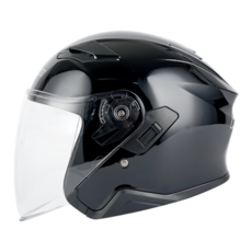 리버폭스 오토바이 라이더 모터사이클 헬멧 오픈페이스, 유광블랙 자동차용품/오토바이용품 반품 최저가 20,700원