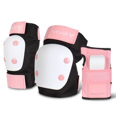 비바 아동용 베이직 보호대 3종 세트, 핑크, 1세트 스포츠/레저/킥보드/스케이트 반품 최저가 13,890원