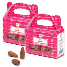 헤븐센스 사티아 나그참파 백플로우 인센스 콘 2p, 로즈 홈인테리어/홈데코/디퓨저 반품 최저가 8,810원