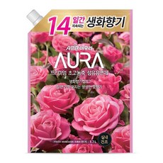 아우라 프리미엄 초고농축 섬유유연제 프레쉬 만다린 리필, 1.7L, 1개 생활용품/섬유유연제 반품 최저가 6,860원