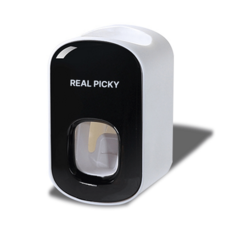 리얼피키 치약 디스펜서, 블랙, 1개 홈인테리어/욕실용품 반품 최저가 5,340원