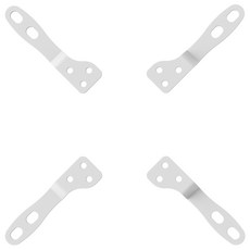 와이드뷰 벽걸이 VESA 확장브라켓 화이트 200 x 200 mm 4p, EKW201W, 4개 가전디지털/TV/영상가전 반품 최저가 6,000원
