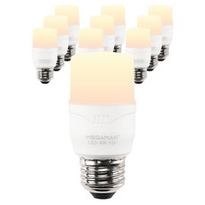 비츠온 원하 T 벌브 LED 메가맨 전구 화이트 4W YTT38Z1-042630, 10개 자동차용품/차량관리/소모품 반품 최저가 10,680원