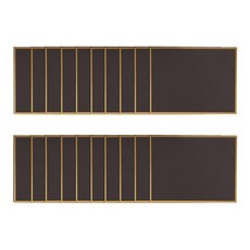 코히모 네임택 공백 안내판 쇼카드 단면형 20p 4W157, 단면형 블랙, 1개 문구/오피스/사무용품 전문관 반품 최저가 4,800원