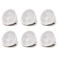 LED 할로겐 전구 램프 5W MR16, 주광색, 6개 undefined/undefined 반품 최저가 7,740원