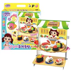 달님이 내맘대로 만드는 회전초밥가게 세트, 혼합색상, 438g, 1세트 완구_취미/역할놀이 반품 최저가 8,000원