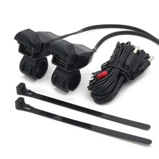 에이스피드 오토바이 방수 고속충전기 시거잭 18W USB + USB, C84, 1세트 자동차용품/오토바이용품 반품 최저가 13,620원