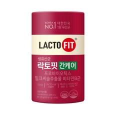 락토핏 간케어 유산균 60p, 120g, 1개 헬스/건강식품/건강식품 반품 최저가 17,510원