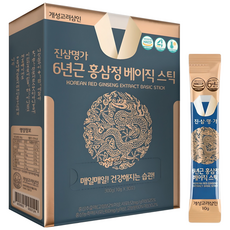 개성고려삼인 진삼명가 6년근 홍삼정 베이직 스틱, 300g, 1개 헬스_건강식품/홍삼/인삼 반품 최저가 10,350원