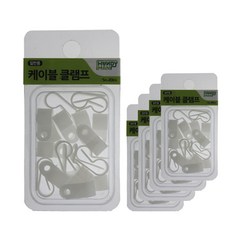 핸디맨 케이블 클램프 20p, 5개 생활용품/생활전기용품 반품 최저가 4,700원