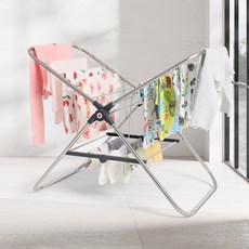 [국내생산] 조은리빙 Y형 빨래 건조대, 그레이 홈인테리어/청소/세탁용품 반품 최저가 12,190원