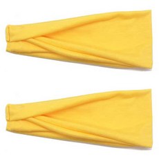 피어니스트 운동 헤어밴드, 옐로우, 2개 스포츠/레저/헬스/요가/댄스 반품 최저가 8,240원