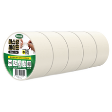 스코라 종이 마스킹 테이프 화이트 48mm x 15m, 5개 생활용품/생활잡화 반품 최저가 6,520원