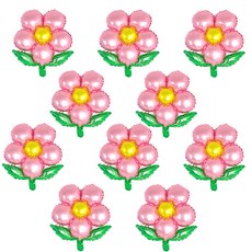 파티쇼 잎사귀플라워 은박풍선, 핑크, 10개 출산/유아동/출산준비물/선물 반품 최저가 8,530원