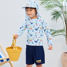 아이엠베베 아동용 스노클 돌고래 보드숏 래쉬가드 세트 출산/유아동/유아동패션 반품 최저가 7,730원