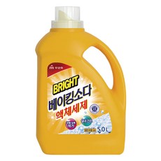 무궁화 브라이트 베이킹소다 액체세제, 5L, 1개 생활용품/액체세제 반품 최저가 11,580원