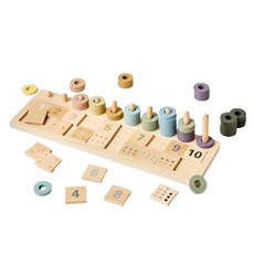 모던하우스 우드토이 숫자퍼즐 교구세트 멀티, 1세트 완구/취미/퍼즐/큐브/피젯토이 반품 최저가 5,230원