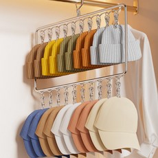 깔끔한 대량수납 다용도 모자걸이 20p, 1개 홈인테리어/수납/정리 반품 최저가 8,720원