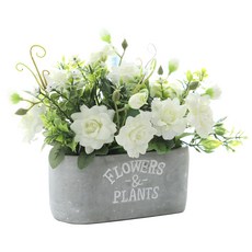 행복한마을 조화 벨라로쟈 화분, 혼합 색상, 1개 홈인테리어/원예/가드닝 반품 최저가 14,800원