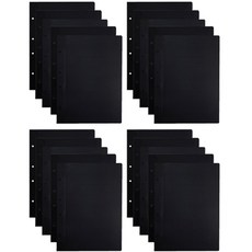 알파 PP 흑표지 A4 가로형, 20개 문구/오피스/학용품/수업준비 반품 최저가 6,380원