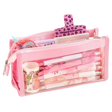 퀸코 필통 6칸, 핑크, 1개 문구/오피스/학용품/수업준비 반품 최저가 5,350원