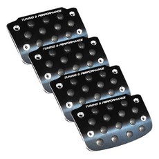 닥쏘오토 AL헤어라인 알루미늄 커버형 브레이크 페달 블랙, 올 뉴 카니발, 4개입 자동차용품/인테리어 반품 최저가 27,120원