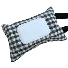 달리 연시네 물티슈 파우치 휴대용 170 x 250 mm, 체크블랙, 1개 출산/유아동/물티슈 반품 최저가 10,080원