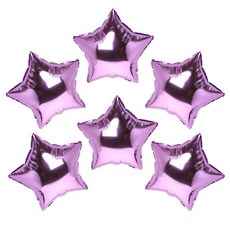 리빙다 35cm 별은박풍선, 라일락, 6개 문구/오피스/파티/이벤트 반품 최저가 5,740원