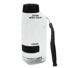 심플라인 휴대용 미니 포켓 관찰 현미경, 180배율, 1개 완구/취미/학습완구/교구 반품 최저가 10,390원