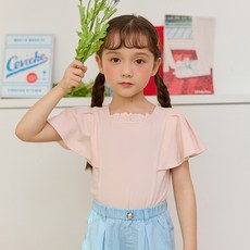 릴리푸리 여아용 프릴날개 티셔츠 출산/유아동/유아동패션 반품 최저가 5,240원