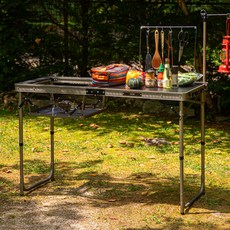 로티캠프 아이언 메쉬 멀티 그릴 테이블, 샴페인 스포츠/레저/캠핑전문관 반품 최저가 89,000원