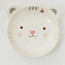 유아용 도자기 모이내츄럴 동물 앞접시, 고양이, 1개 출산/유아동/이유용품/유아식기 반품 최저가 11,320원
