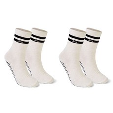 아사나 요가 필라테스 미끄럼방지 미들 삭스 2켤레 세트 스포츠/레저/헬스/요가/댄스 반품 최저가 9,220원