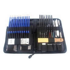 뽐스뽐스 미술 드로잉 연필 40종 세트 중형, 1세트 문구/오피스/필기류 반품 최저가 17,020원