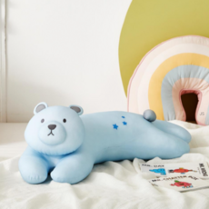 모던하우스 슈퍼쿨 애착 쿨링 바디필로우 곰고미, 블루 홈인테리어/FW 침구샵 반품 최저가 15,300원