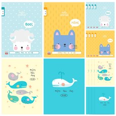 영아트 초등노트 국어 10칸, 랜덤 발송, 20개입 문구/오피스/학용품/수업준비 반품 최저가 6,060원