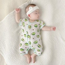 베베니즈 풀스냅 백매쉬 패턴 반팔 롬퍼 출산/유아동/출산준비물/선물 반품 최저가 8,960원