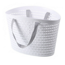 다용도 수납 바구니, 화이트 홈인테리어/바구니/바스켓 반품 최저가 4,560원