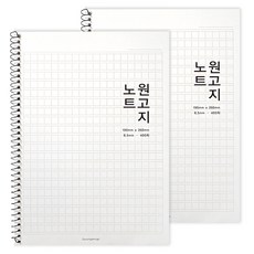투영디자인 원고지 노트, 화이트, 2개 문구/오피스/노트/메모지 반품 최저가 5,510원