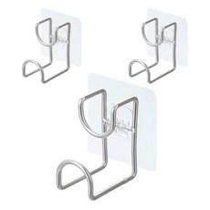 리빙홈디테일 홈 다용도 세면대 접착 걸이, 투명, 3개 홈인테리어/드레스룸 반품 최저가 2,400원