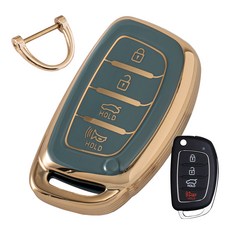 벤딕트 자동차 TPU 스마트 키케이스 현대12 캐스퍼 아이오닉 LF쏘나타 아반떼AD 아반떼MD 뉴 투싼ix 올뉴 투싼 뉴라이즈 신형 il40, 그레이블루, HY-A11J4A 자동차용품/인테리어 반품 최저가 7,530원