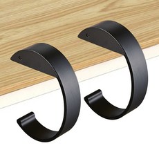 네스팅홈 간편 거치 휴대 가방걸이 c자형, 블랙, 2개 생활용품/생활잡화 반품 최저가 5,430원