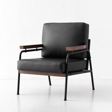 마켓비 네르센 소파 1인 T323, 블랙브라운 문구/오피스/사무용품 전문관 반품 최저가 112,180원