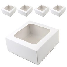 아이엔피 감동 창 기프트 조립식 상자 15호 15 x 15 x 6.5 cm, 화이트, 5개 문구/오피스/데코/포장용품 반품 최저가 7,100원